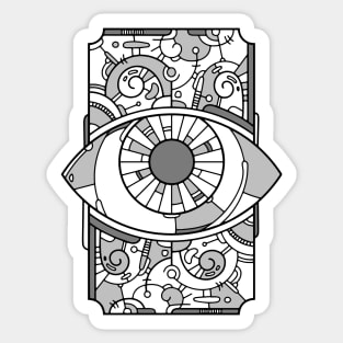 Psychedelic Eye Sticker